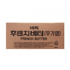 비락후렌치버터(무염) 12kg (아이스박스 필수구매)